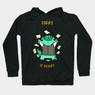 Dinosaur Design- Office Friday Hoodie